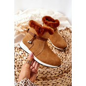 Childrens Snow Boots With Fur Big Star BB374058BS Camel