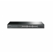 Switch TP-LINK TL-SG2428P Gigabit 28x RJ-45 1Gbps Smart 24x POE+ 4xSFP Rackmount metalno kuciste