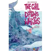GIRL WHO DRAWS ON WHALES