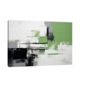Canvas Slika na platnu Dinamicno zelenilo 2, Bez rama, 150 x 100 cm