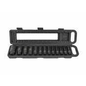 shumee AWTOOLS SET DOLGIH UDARNIH NASADNIKOV 1/2" 13 kosov 10-32mm BLACK LINE