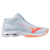 Mizuno patike Wave Lightning Pro Mid za žene, svetlo plave
