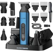 slomart BarberBoss 5-v-1 Brivnik za brado, prirezovalnik las QR-6020