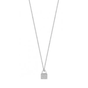 Esprit Elegantna srebrna ogrlica s cirkoni ESNL01811145