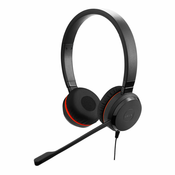 Jabra Evolve 20SE MS Stereo Slušalice Žicano Obruc za glavu Ured / pozivni centar USB Tip-A Bluetooth Crno