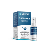 Valens D 3000 + K2, ustno pršilo, 25ml