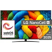 LG- LG NanoCell AI 75NANO81A3A TV 190.5 cm (75) 4K Ultra HD Smart TV Wi-Fi Black