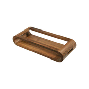 Artelegno dvostranski pladenj iz orehovega lesa 15 x 37 cm ALVASDPWL