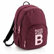 MIQUELRIUS ranac školski burgundy Ecoalf triple Oslo 27L