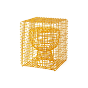 Stolček Pols Potten tip tap 40 x 40 x 47 cm rumena barva