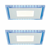 2x LED vgradni panel 7W z modro LED 2700K + napajalnik