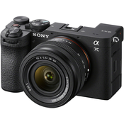 Fotoaparat bez zrcala Sony - A7C II, FE 28-60mm, f/4-5.6, Black