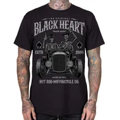 Hardcore majica moška - HOT RODERS - BLACK HEART - 21272