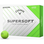 Callaway Supersoft 2025 Matte Green Basic Golf žogice