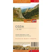 Gorovje Cozia 1:35.000. Turistični zemljevid MN18.