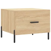 Vidaxl Klubska mizica 50x50x40 cm inženirski les