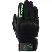 Furygan Jet D3O Evo motociklisticke rukavice crno-zelene