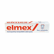 Elmex Zobna pasta brez mentola 75 ml