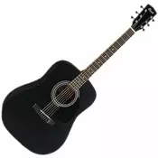 Cort AD810E Black Satin Elektro-akusticna dreadnought (Samo otvarano)