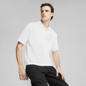 Mens Puma MMQ Polo T-Shirt, White T-Shirt, Size XL T-Shirt, Clothing
