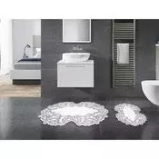 Lessentiel Maison Set 2 prostirke za kupatilo Sivi