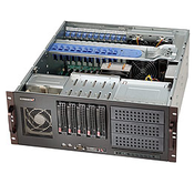 Supermicro SuperChassis 842XTQC-R804B Rack Crno 800 W