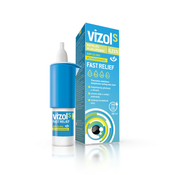 Vizol S 0,21% Fast Relief, kapljice za oko, raztopina 10 ml