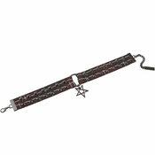 Ovratnik KILLSTAR - 90s Daze Choker - BLOOD TARTAN - KSRA003910