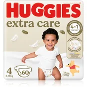 HUGGIES® Elite Soft plenice za enkratno uporabo 4 (8-14 kg) 60 kos