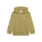 PUMA Majica ESS No 1 kaki / črna / bela