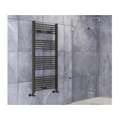 METEL IMPEX cevni kopalniški radiator Prima Black, 646 W, 60x120 cm, mat črna