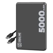 OBAL:ME MagNetix powerbank 5000mAh črna