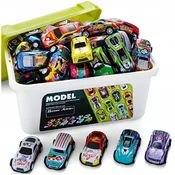 Dream Toys 50 x KOVINSKI AVTOMOBILI, AVTOMOBILI, POLICIJA, GASILCI, ŠPORT + ORGANIZATOR