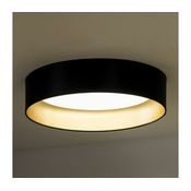 Duolla - LED plafonsko svetlo ROLLER LED/24W/230V O 45 cm crna/zlatna