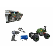 Alltoys RC kaskaderski avtomobil zelene barve 1:16