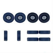 INF Združljivi Beats Solo 4 Slušalke Bluetooth Nadomestne Blazinice za Ušesa Blue, (5000074671)