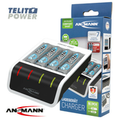 Ansmann NiMH / NiCd punjac baterija comfort smart sa 4 punjive AA/2100mAh baterije ( 3334 )