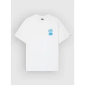Quiksilver Evo Blossom Of Peace moška majica snow white