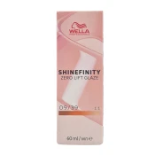 Wella Professionals Shinefinity Zero Lift Glaze 60 ml barva brez amoniaka 09/39 Iridescent Gold