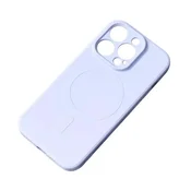HURTEL Silikonski ovitek z MagSafe Silicone Case za iPhone 15 - modri