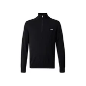 BOSS Pulover San Quintus-C2 50574143 Črna Regular Fit