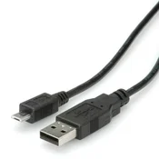 ROLINE kabel USB A - micro B 1,8 m, Konektor 11.02.8752-10