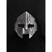 REYTEL Prstan SPARTAN WARRIORS HELMET srebrna