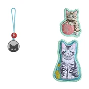 Dopolnilni komplet slik MAGIC MAGS, Cat Lilly, za šolske torbe in nahrbtnike Step by Step