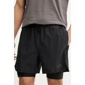 ADIDAS PERFORMANCE Športne hlače D4T  grafit / črna