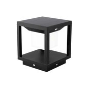 LED solarno svetlo sa senzorom LED/2W/5,5V 3000K IP65 2600 mAh crno