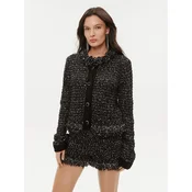 TWINSET Suknjič 232TT3360 Črna Regular Fit