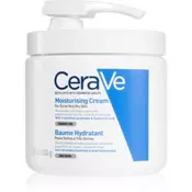 CeraVe Moisturizers vlažilna krema za obraz in telo z dozirno črpalko 454 g