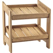 Gastro dvostopenjsko leseno stojalo za pecivo 570 x 340 x 440 mm