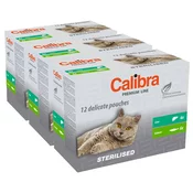 Calibra Cat Premium Sterilised vrečke multipack 36 x 100 g